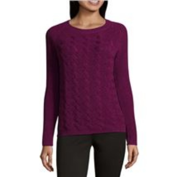 Liz Claiborne Sweaters - Liz Claiborne Long Sleeve Shaker Sweater